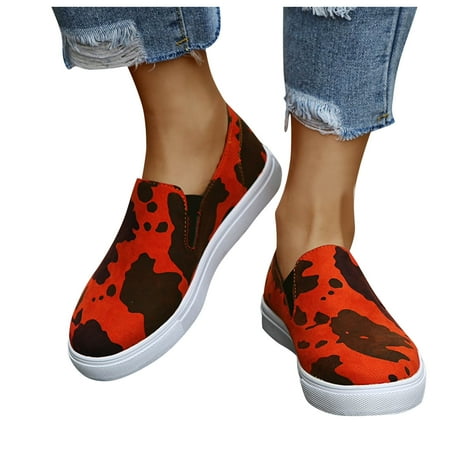 Vedolay Flat Casual Shoes Women s Shoes Lug Sole Slip On Low Heel Platform Penny Loafers Orange 6.5
Vedolay Flat Casual Shoes Women s Shoes Lug Sole Slip On Low Heel Platform Penny Loafers Orange 6.5