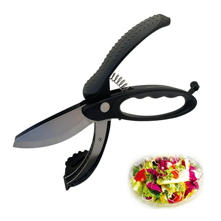 Toss and Chop Salad Tongs 9 Kitchen Salad Shears Vegetable Salad Shears Double Blade Black
Toss and Chop Salad Tongs 9 Kitchen Salad Shears Vegetable Salad Shears Double Blade Black
