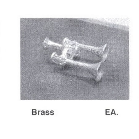 HO Air Horn Leslie S3L Low Profile Bracket for BN GN Katy CR