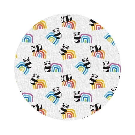 Ocsxa Panda And Rainbow Coasters for Drinks Leather Coasters Set of 4 for Coffee Table for Housewarming Kitchen Bar Decor One Size
Ocsxa Panda And Rainbow Coasters for Drinks Leather Coasters Set of 4 for Coffee Table for Housewarming Kitchen Bar Decor One Size