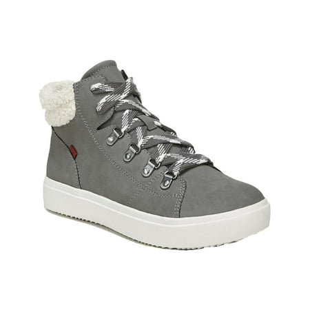 Dr. Scholl s Weekend Women s Faux Fur Trim Lace-Up Sneaker Booties