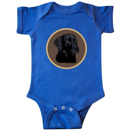 Inktastic Black Lab Dog Labrador Retriever Gift Baby Boy or Baby Girl Bodysuit