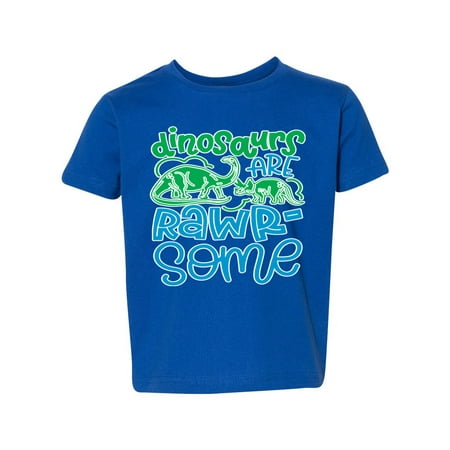 Dinosaurs Are Rawr Some Funny Awesome Humor Toddler Crew Graphic T-Shirt Royal 4T
Dinosaurs Are Rawr Some Funny Awesome Humor Toddler Crew Graphic T-Shirt Royal 4T