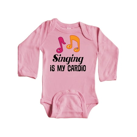 Inktastic Singing is my Cardio Choir Music Gift Baby Girl Long Sleeve Bodysuit 
Inktastic Singing is my Cardio Choir Music Gift Baby Girl Long Sleeve Bodysuit