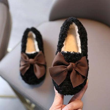 ANXINDAXZ Girls Winter Shoes Cotton-padded Warm Cotton Fur Fluffy Children Flats Kids Loafers Slip-on Princess Sweet Anti-slippery Bowtie
ANXINDAXZ Girls Winter Shoes Cotton-padded Warm Cotton Fur Fluffy Children Flats Kids Loafers Slip-on Princess Sweet Anti-slippery Bowtie