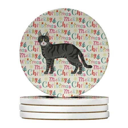 Tricolour Aegean Cat Christmas Large Sandstone Coasters Pack of 4 4 in x 4 in
Tricolour Aegean Cat Christmas Large Sandstone Coasters Pack of 4 4 in x 4 in