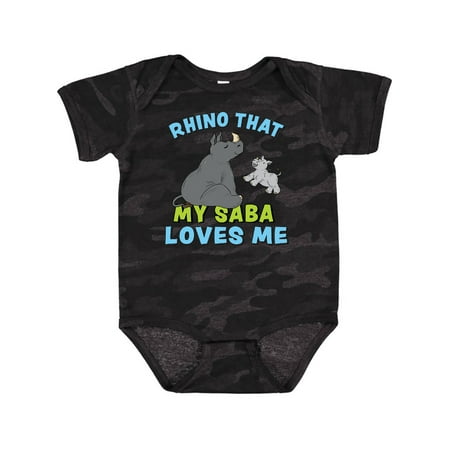 Inktastic Rhino That My Saba Loves Me with Cute Rhinos Gift Baby Boy or Baby Girl Bodysuit
Inktastic Rhino That My Saba Loves Me with Cute Rhinos Gift Baby Boy or Baby Girl Bodysuit
