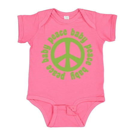 Inktastic Peace Baby Gift Baby Boy or Baby Girl Bodysuit