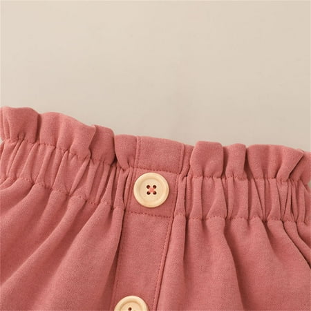 TOWED22 Holiday Baby Girl Outfit Baby Girls Summer Shorts Set Solid Color Sleeveless Top Dress Cotton T-Shirt Ruffle Shorts Clothes Set White
TOWED22 Holiday Baby Girl Outfit Baby Girls Summer Shorts Set Solid Color Sleeveless Top Dress Cotton T-Shirt Ruffle Shorts Clothes Set White