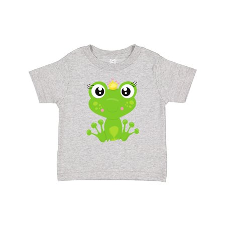 Inktastic Cute Frog Green Frog Frog Princess Crown Gift Baby Girl T-Shirt