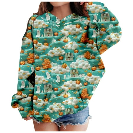Children Fashion Casual Printed Pocket Long Sleeve Hoodie Sports Hoodie Baby Halloween Fall Clothes For Toddler Boys Little Girl Fall Clothes
Children Fashion Casual Printed Pocket Long Sleeve Hoodie Sports Hoodie Baby Halloween Fall Clothes For Toddler Boys Little Girl Fall Clothes