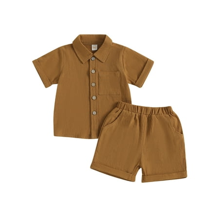 Bagilaanoe 2pcs Toddler Baby Boy Short Pants Set Short Sleeve Shirt Tops + Shorts 6M 12M 18M 24M 3T 4T Kids Casual Summer Outfits
Bagilaanoe 2pcs Toddler Baby Boy Short Pants Set Short Sleeve Shirt Tops + Shorts 6M 12M 18M 24M 3T 4T Kids Casual Summer Outfits