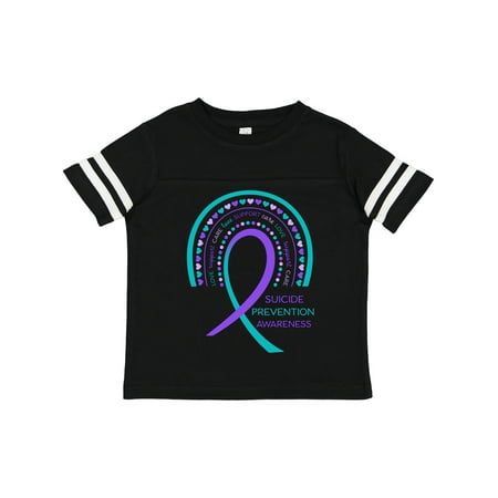 Inktastic Suicide Prevention Awareness Rainbow Ribbon with Hearts Gift Toddler Boy or Toddler Girl T-Shirt
Inktastic Suicide Prevention Awareness Rainbow Ribbon with Hearts Gift Toddler Boy or Toddler Girl T-Shirt