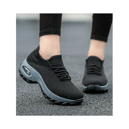 GENILU Womens Trainers Running Walking Shoes Mesh Lace-Up Lightweight Breathable Soft Sole Shoes
GENILU Womens Trainers Running Walking Shoes Mesh Lace-Up Lightweight Breathable Soft Sole Shoes