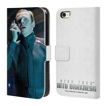 OFFICIAL STAR TREK MOVIE STILLS INTO DARKNESS XII LEATHER BOOK WALLET CASE COVER FOR APPLE IPHONE PHONES
