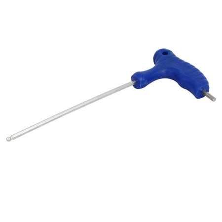 3mm Tip T Shape Handle Metric Ball End Hex Key Wrench Inner Hexagon Spanner