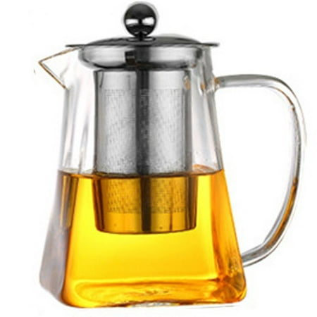 Removable Glass Square Pot Tea Leaves coffee Scented Tea Stainless Steel Tea Strainers with Tea Strainers Teapot Kettle Glass Square Pot 950ML
Removable Glass Square Pot Tea Leaves coffee Scented Tea Stainless Steel Tea Strainers with Tea Strainers Teapot Kettle Glass Square Pot 950ML