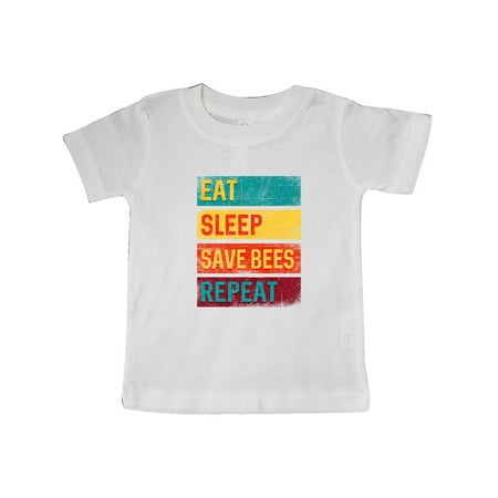 Inktastic Beekeeper Eat Sleep Save Bees Repeat Gift Baby Boy or Baby Girl T-Shirt 
Inktastic Beekeeper Eat Sleep Save Bees Repeat Gift Baby Boy or Baby Girl T-Shirt