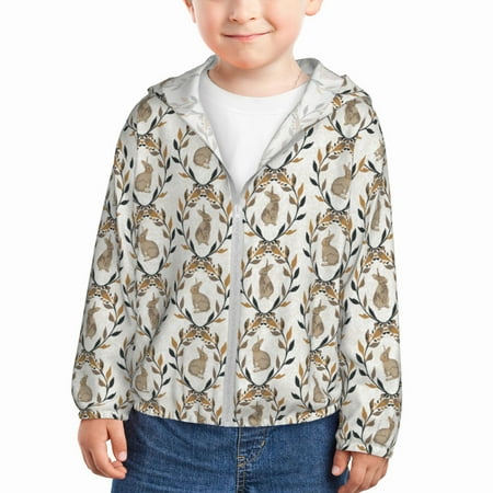 Lukts Retro Bunny Print Children s Long-Sleeved Sun Protection Clothing Hooded Sweatshirts for Boys and Girls Outdoor Sports-3 Years
Lukts Retro Bunny Print Children s Long-Sleeved Sun Protection Clothing Hooded Sweatshirts for Boys and Girls Outdoor Sports-3 Years