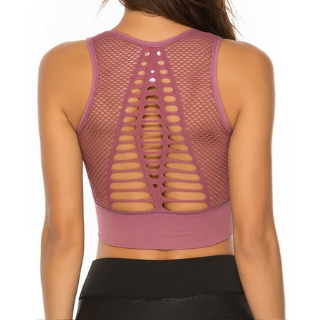 FITTOO Women Seamless Sports Bra Yoga Bra Top Fitness High Impact Fitness Activewear Racerback Running Crop Tops
FITTOO Women Seamless Sports Bra Yoga Bra Top Fitness High Impact Fitness Activewear Racerback Running Crop Tops