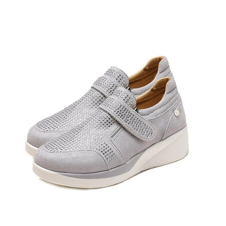 huanledash Women Autumn Casual Breathable Anti Skid Rhinestone Wedge Walking Sneakers Shoes
huanledash Women Autumn Casual Breathable Anti Skid Rhinestone Wedge Walking Sneakers Shoes