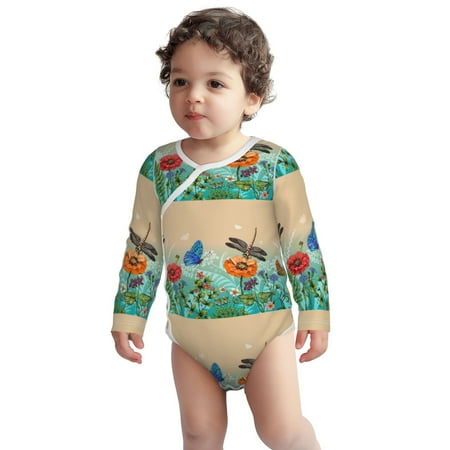Haiem Colorful Plants And Insects Printed Unisex-Baby Long Sleeve Onesies Bodysuits Unisex Babies Snap-Up Rompers-3 Months
Haiem Colorful Plants And Insects Printed Unisex-Baby Long Sleeve Onesies Bodysuits Unisex Babies Snap-Up Rompers-3 Months