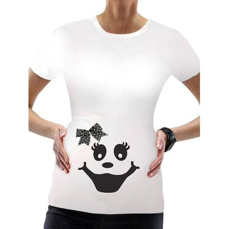 QELUSQELUS Women Pregnancy T-Shirt Short Sleeve Cartoon Halloween Funny Maternity Top
QELUSQELUS Women Pregnancy T-Shirt Short Sleeve Cartoon Halloween Funny Maternity Top