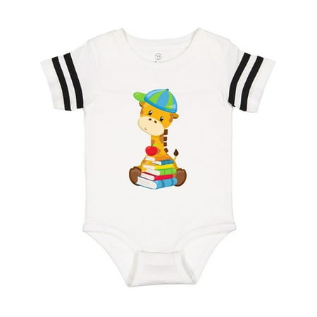Inktastic Giraffe Going To School Giraffe With Books Gift Baby Boy or Baby Girl Bodysuit
Inktastic Giraffe Going To School Giraffe With Books Gift Baby Boy or Baby Girl Bodysuit