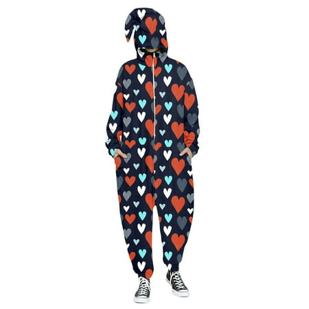 JDEFEG Mens Workout Suit Men s and Women s Valentine s Day Love Print Hooded Pullover Zipper Pajamas Party Couple Set Prom Jumpsuits B S
JDEFEG Mens Workout Suit Men s and Women s Valentine s Day Love Print Hooded Pullover Zipper Pajamas Party Couple Set Prom Jumpsuits B S