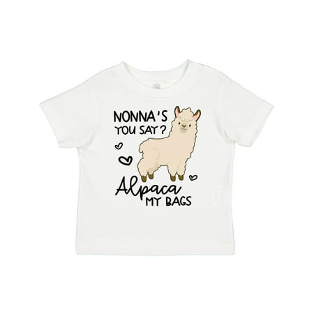 Inktastic Nonna s You Say Alpaca My Bags Gift Toddler Boy or Toddler Girl T-Shirt
Inktastic Nonna s You Say Alpaca My Bags Gift Toddler Boy or Toddler Girl T-Shirt