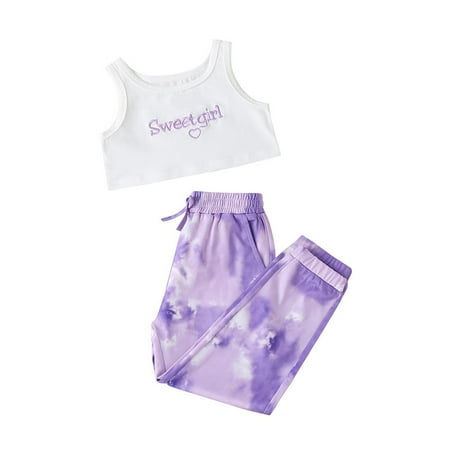 Toddler Outfits Sets For Teens Baby Girls Summer Print Long Sleeveless Vest Pullover Pants Fashionable Trousers Kids Clothes Suit
Toddler Outfits Sets For Teens Baby Girls Summer Print Long Sleeveless Vest Pullover Pants Fashionable Trousers Kids Clothes Suit
