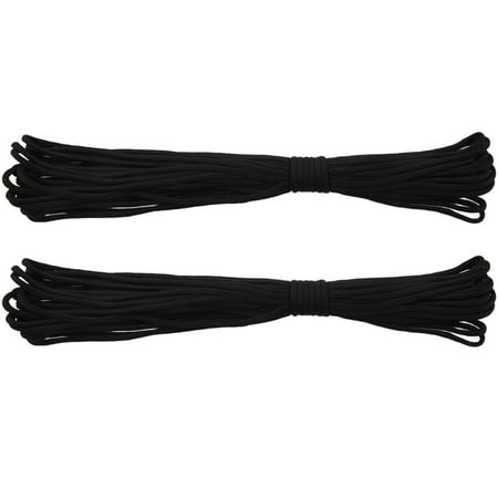 2X Paracord 550 Parachute Rope 7 Core Strand for Climbing Camping Buckle Rope Black 50FT
2X Paracord 550 Parachute Rope 7 Core Strand for Climbing Camping Buckle Rope Black 50FT
