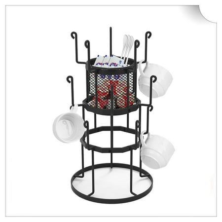 Auledio 3 Tier Mug Tree Holder Stand Storage Rack Holds 15 Mugs for Kitchen Pantry Black
Auledio 3 Tier Mug Tree Holder Stand Storage Rack Holds 15 Mugs for Kitchen Pantry Black