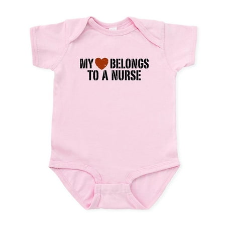 CafePress - My Heart Belongs To A Nurse Infant Bodysuit - Baby Light Bodysuit Size Newborn - 24 Months
CafePress - My Heart Belongs To A Nurse Infant Bodysuit - Baby Light Bodysuit Size Newborn - 24 Months