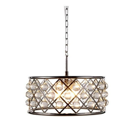 Elegant Lighting 1213D20PN-RC 20 Dia. x 9 H in. Madison Pendant Lamp - Polished Nickel Royal Cut Crystal Clear
Elegant Lighting 1213D20PN-RC 20 Dia. x 9 H in. Madison Pendant Lamp - Polished Nickel Royal Cut Crystal Clear