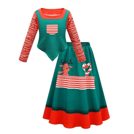 Xiulive Toddler Kids Girls Chiristmas Prints Red Long Sleeves Top Dress Skirt Outfit Set Cloths Casual Soft Matching sets
Xiulive Toddler Kids Girls Chiristmas Prints Red Long Sleeves Top Dress Skirt Outfit Set Cloths Casual Soft Matching sets