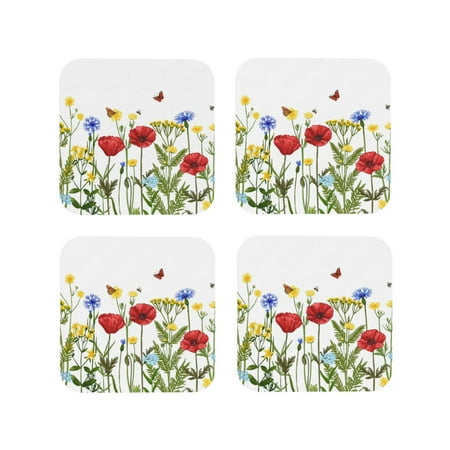 Yiaed Wild Herbs Print Leather Coasters for Drinks - Cup Coasters Coffee Table Kitchen Table Bar Home & Office Gifts Handmade Drink Coasters-Square
Yiaed Wild Herbs Print Leather Coasters for Drinks - Cup Coasters Coffee Table Kitchen Table Bar Home & Office Gifts Handmade Drink Coasters-Square