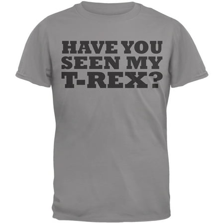 Jurassic - Have You Seen My T-Rex Grey Youth Flip-up T-Shirt