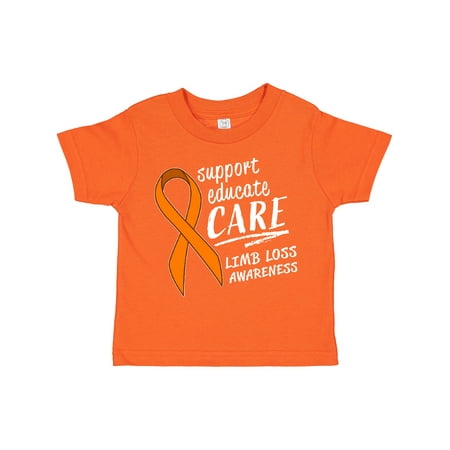 Inktastic Support Educate Care Limb Loss Awareness Orange Ribbon Boys or Girls Toddler T-Shirt
Inktastic Support Educate Care Limb Loss Awareness Orange Ribbon Boys or Girls Toddler T-Shirt