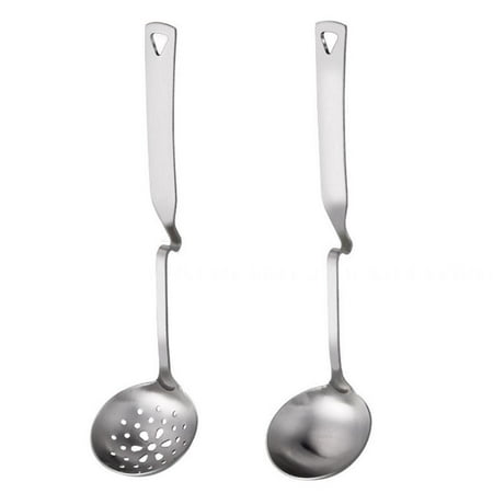 QING SUN Spatula Spoon Cooking Spoon Shovel Kitchen Essentials Stainless Steel Material Two Piece Set
QING SUN Spatula Spoon Cooking Spoon Shovel Kitchen Essentials Stainless Steel Material Two Piece Set