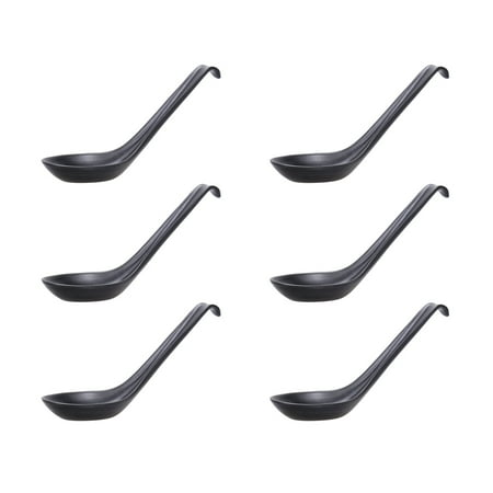 6pcs Japanese Style Melamine Spoons Creative Plastic Soup Spoon Tableware for Home Restaurant (Frosted Surface Hook Style)
6pcs Japanese Style Melamine Spoons Creative Plastic Soup Spoon Tableware for Home Restaurant (Frosted Surface Hook Style)
