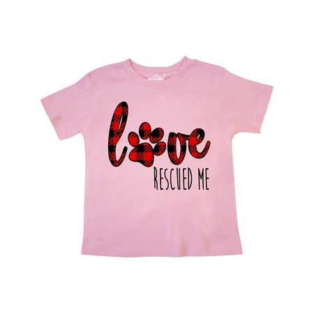 Inktastic Love Rescued Me Paw Print in Plaid Gift Toddler Boy or Toddler Girl T-Shirt
Inktastic Love Rescued Me Paw Print in Plaid Gift Toddler Boy or Toddler Girl T-Shirt