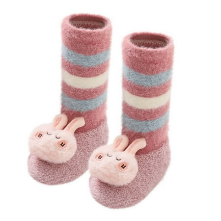Dadaria Long Socks for Girls 6 Months-3 Years Toddler Boys Girls Solid Color Cartoon Dog Socks Keep Warm Plush Kids Soft Non-slip Indoor Toddler Shoes Socks Pink 6-12 Months Boys Girls
Dadaria Long Socks for Girls 6 Months-3 Years Toddler Boys Girls Solid Color Cartoon Dog Socks Keep Warm Plush Kids Soft Non-slip Indoor Toddler Shoes Socks Pink 6-12 Months Boys Girls