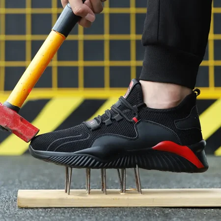 Men‘s Reflective Design Steel Toe Wear-resistant Anti-skid Safety Comfortable Work Shoes
Men‘s Reflective Design Steel Toe Wear-resistant Anti-skid Safety Comfortable Work Shoes