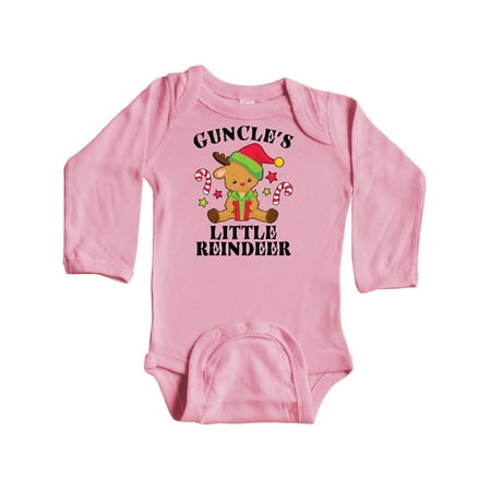 Inktastic Christmas Guncle s Little Reindeer with Candy Canes Gift Baby Boy or Baby Girl Long Sleeve Bodysuit
Inktastic Christmas Guncle s Little Reindeer with Candy Canes Gift Baby Boy or Baby Girl Long Sleeve Bodysuit