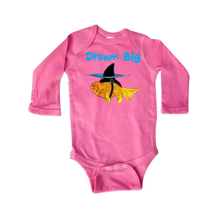 Inktastic Dream Big Cute Goldfish with Shark Fin Gift Baby Boy or Baby Girl Long Sleeve Bodysuit
Inktastic Dream Big Cute Goldfish with Shark Fin Gift Baby Boy or Baby Girl Long Sleeve Bodysuit