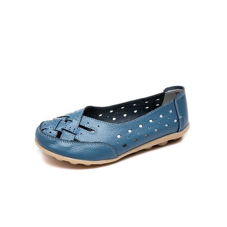 Colisha Women Casual Shoes Slip On Leather Flats Non-Slip Loafers Walking Soft Sole Driving Shoe Comfort Blue 10
Colisha Women Casual Shoes Slip On Leather Flats Non-Slip Loafers Walking Soft Sole Driving Shoe Comfort Blue 10