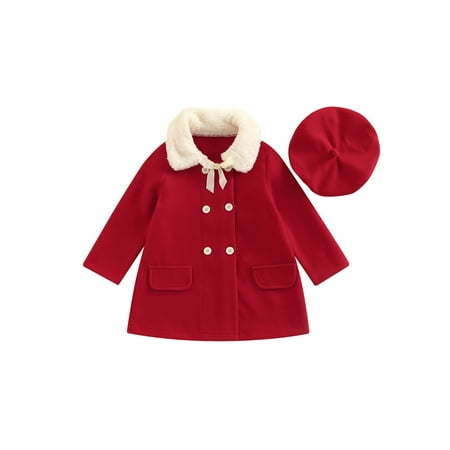 Jxzom Toddler Kid Girl Winter Coat Outfit Contrast Color Fur Peter Pan Collar Long Sleeve Dress Hat
Jxzom Toddler Kid Girl Winter Coat Outfit Contrast Color Fur Peter Pan Collar Long Sleeve Dress Hat