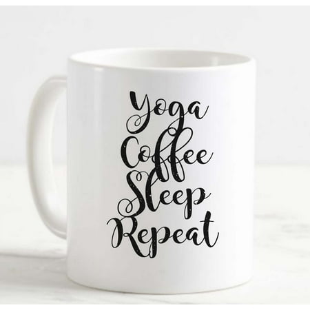 Large Coffee Mug Yoga Coffee Sleep Repeat Funny Fitness Motivation Workout Life Ceramic Coffee Mug 15 oz Funny Gifts for women or men
Large Coffee Mug Yoga Coffee Sleep Repeat Funny Fitness Motivation Workout Life Ceramic Coffee Mug 15 oz Funny Gifts for women or men