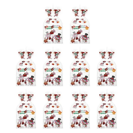 NUOLUX 10 Pcs Christmas PVC Candy Box Transparent Presents Cartoon Patterns Storage Box
NUOLUX 10 Pcs Christmas PVC Candy Box Transparent Presents Cartoon Patterns Storage Box
